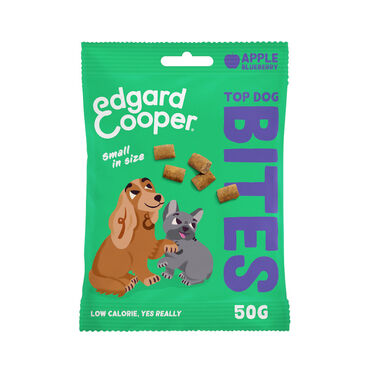Edgard & Cooper Snacks Mini de Maçã para cães